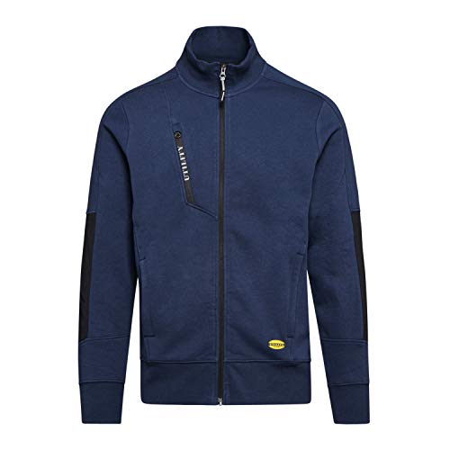 Diadora 702.175943 Felpa E Maglietta Sweatshirt Fz Litework, Classic Navy
