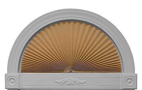 Redi Shade 3206078 Originale Arch Light Filtering Plissettato Paralume In Tessuto, 3606574