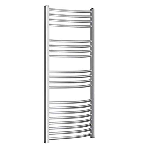 Aton Termoarredo Linea Kalura Cromato Curvo H 80 Cm Interasse 45 L 50