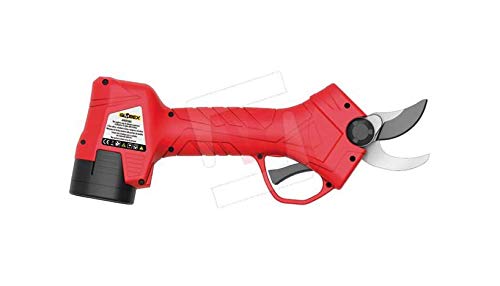 Globex Forbice Per Potatura A Batteria 2 Batterie 4,5Ah Taglio 32 Mm