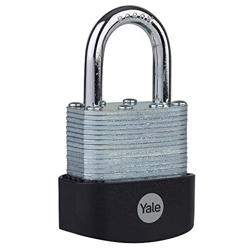 Yale Lucchetto In Acciaio Laminato Y127B/55/129/1, Arco 55Mm Per Uso Esterno