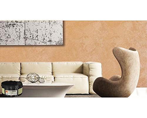 Effetto Decorativo Sabbiato Cebostone Light Finitura Metallizzata Vari Colori E Formati - Lt.1, Bianco