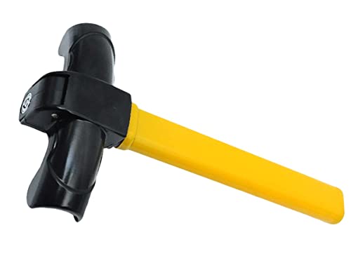 Antifurto Bloccasterzo Auto, Blocco Volante Universale, 2 Chiavi Inclusi