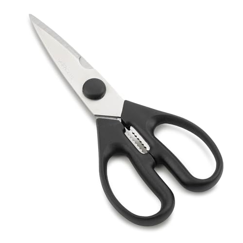 Arcos Serie Prochef, Forbici Da Cucina, Lama Acciaio Inossidabile 195 Mm, Manico Polipropilene, Colore Nero