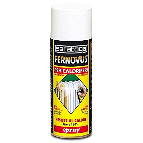 Smalto Spray Per Termosifoni Resistente Fino A 120° - Fernovus Bianco Brillante