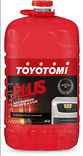 Toyotomi Plus10L Plus Inodore, Combustibile Compatibile Con Tutte Le Stufe Elettriche O Meccaniche, Eccellenza Giapponese, Maxi Risparmio 10 Litri