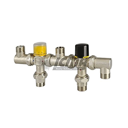 Icma Valvola Miscelatrice 3/4" Kit Gruppo Solare Termico Pannello Caldaia S170