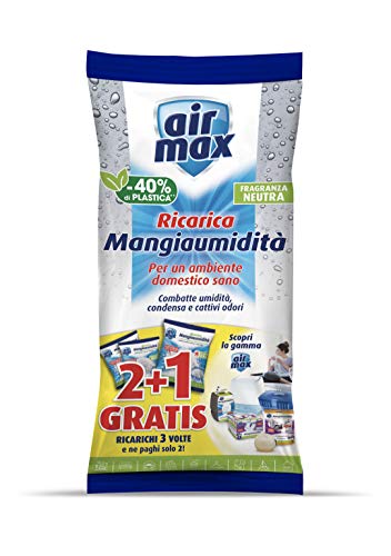 Air Max D0739 Ricariche Sali Per Kit Assorbiumidità, 1,35Kg