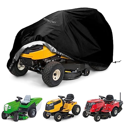 Copri Tagliaerba Per Esterno, Coperture Per Trattorino,Telo In Tessuto Oxford 420D Antivento, Antipioggia, Antipolvere E Anti Uv (L250 X W110 X H110Cm