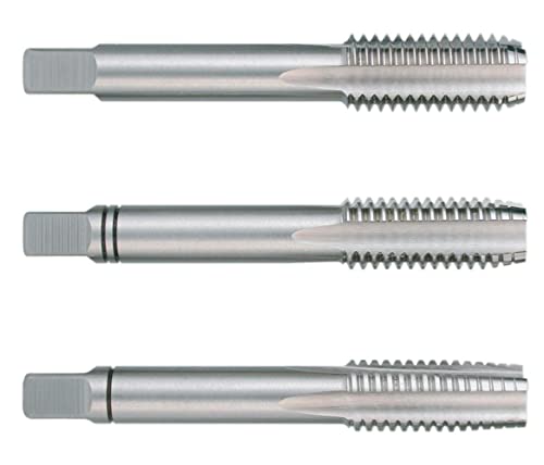 Ruko 230100Li - Juego De 3 Machos Para Roscar A Mano M Din 352 Hss, Rectificados. Rosca Izquierda (M10)