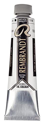 Rembrandt Paint Titan Whte, Blanco Titanio Con Aceite De Linaza, Talla Única