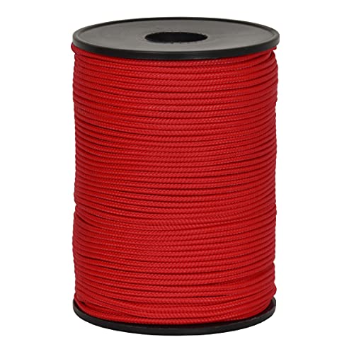 Corderie Italiane 006005896 Filo Muratore Cordino Edilizia, Rosso, 2 Mm, 50 M