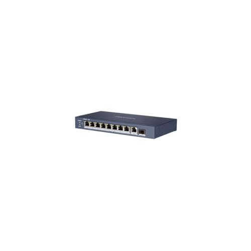 Hikvision - Ds-3E0510Hp-E - Hikvision - Switch Di Rete - 10 Porte Gigabit - Layer 2-2 Porte Hi-Poe - In Metallo - Ds-3E0510Hp-E