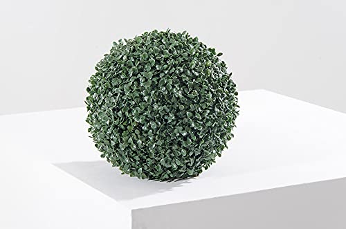 Verdelook Sempreverde® Greenball Deauville 28X28 Cm, Foglia Bosso, Decorazioni Giardino