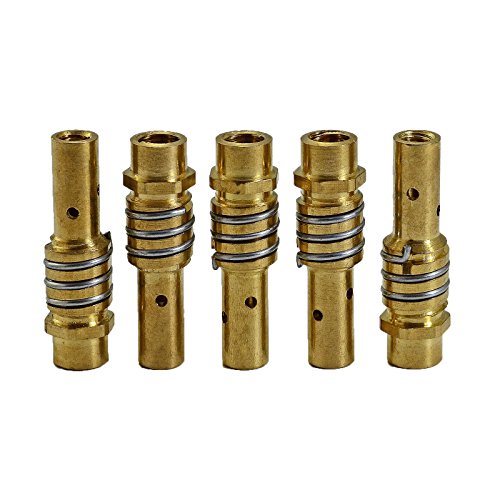 Riverweld Tubo Contatto Holder-Diffusore Fit 15Ak Mb15 Mig Mag Co2 Torcia Saldatura 5Pk