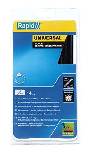 Rapid De Pegamento De Diámetro 12 X 190 Mm, 250 G, Negro, 5000211