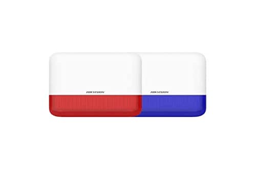 Hikvision Alarm Wireless External Siren Red Ip65 For Axpro (Ds-Ps1-E-We-Red)