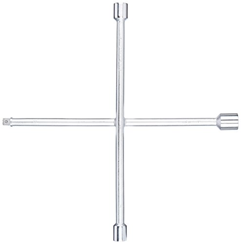 Cofan Chiave A Croce Per Veicoli Leggeri | Chiavi A Croce Rinforzata Per Montare Le Ruote | Dimensioni: Sw 24, 27, 32 E 3/4"