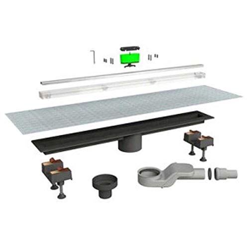 Canaletta Doccia"Canalissima" Kit Mixage (Scarico Centrale L.60 Cm)