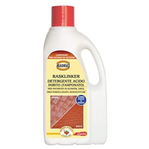 Rasklinker Madras Detergente Acido Klinker Gres Cotto Lt 1