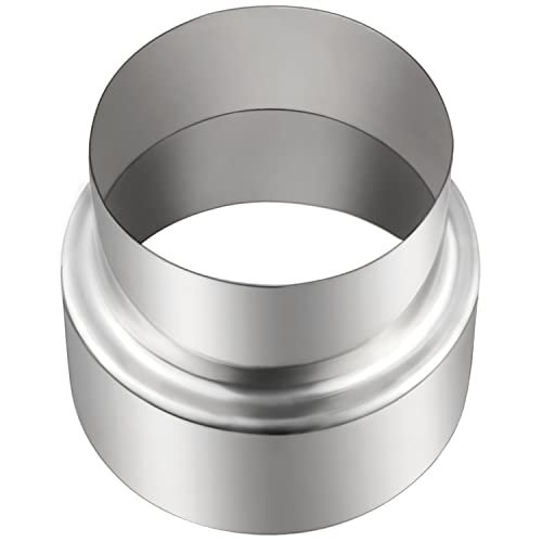 Riduzione Canna Fumaria Riduzione Tubo Stufa Da 100 Mm A 80 Mm Riduttore Tubo Stufa Acciaio Inox Canna (100 Mm A 80 Mm)