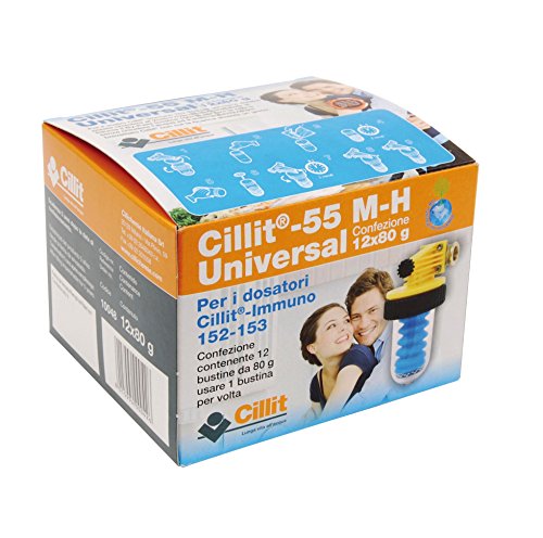 Cillichemie Cillit-55 M-H Uni Polifosfati X Immuno 12X80 Gr, Bianco