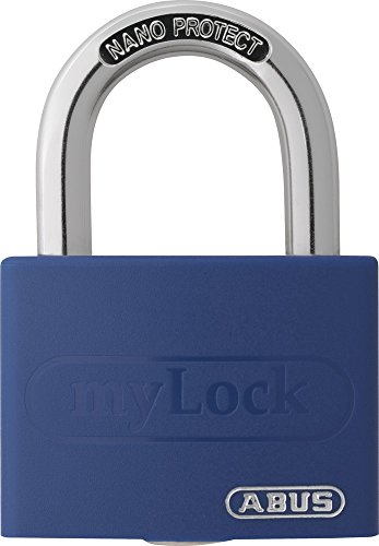 Candado Aluminio Mylock 40Mm Azul