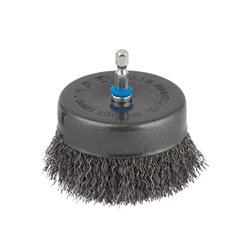 Wolfcraft Spazzola A Tazza Con Filo D'Acciaio, Taglia 80 Mm, 2109000