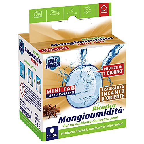 Air Max D0304 Ricarica Mini Tabs, Incanto D'Oriente, 2X100Gr
