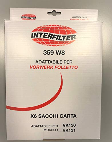 Interfilter Sacchetto Per Aspirapolvere Vk130-1