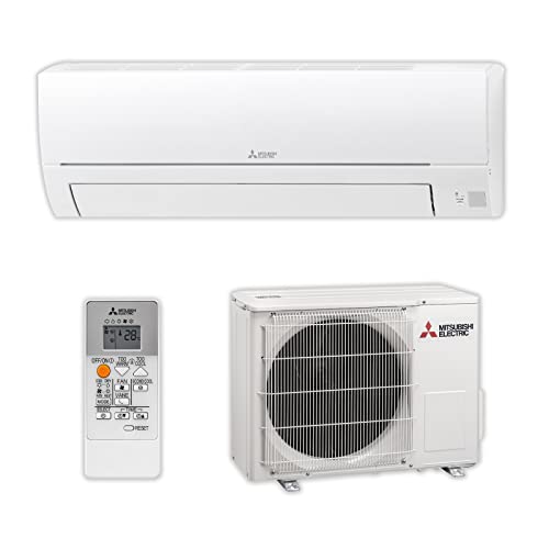Condizionatore Fisso Mitsubishi Electric Msz-Hr25Vf, 1 Unità Interna + 1 Unità Esterna, Caldo E Freddo, Telecomando Incluso, 9.000 Btu