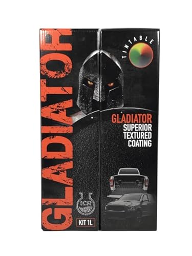 Gladiator Superior Textured Coating Tintable Bicomponente Trasparente Vernice Ruvida (Colorabile)