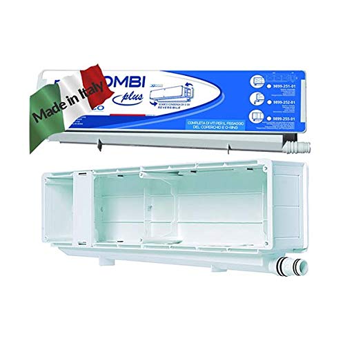 Vecamco Clima Plus – Scarico Condensazione Mini Orizzontale 430 X 103 X 68 Bianco