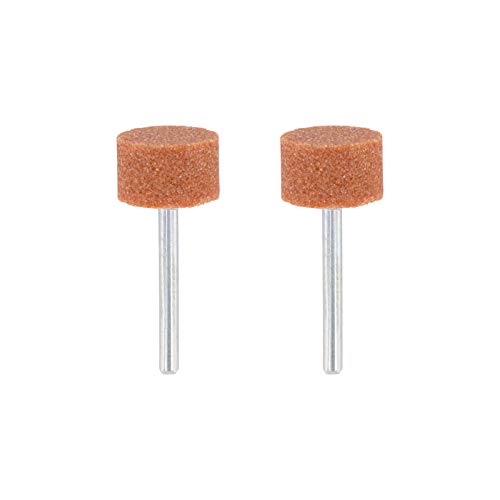 Dremel 8193 Set Di Accessori Per Mole In Ossido Di Alluminio, 2 Mole Cilindriche Per Smerigliare E Affilare I Metalli (15,9 Mm)
