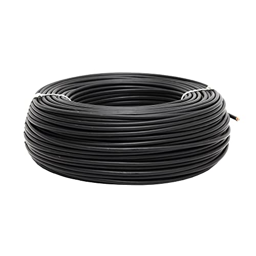 Rotolo Di Cavo Elettrico Da 100 M | H07V-K | Sezione Da 1 X 1,5 Mm2 | Colore: Nero