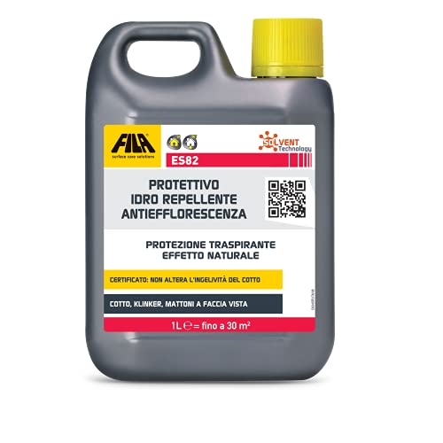 Fila Surface Care Solutions Es82 Protettivo Idro Repellente Anti-Efflorescenza A Base Solvente, Incolore