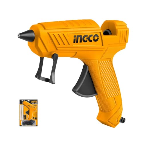 Ingco Gg148 Pistola Termocollante 100 W Per Colla A Caldo Con Due Stick Di Colla Inclusi