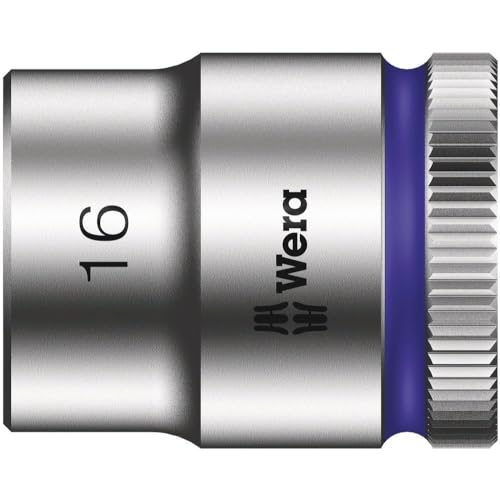Wera, 8790 Hmb Bussola Per Cricchetto Zyklop Con Attacco Da 3/8", 16.0 Mm