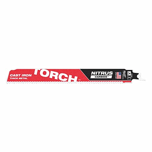 Hoja Sable The Torch™ Nitrus Carbide 230Mm 7Tpi - 1Ud - Sz Bl. Tct Torch Nitrus 230/7T-1Pc