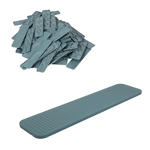 100 Distanziatori In Plastica, Per Vetri, 100 Mm X 24 Mm X 1 Mm X 6 Mm, Piastre Distanziatrici In Plastica, Piastre Di Compensazione, Cunei Per Mobili