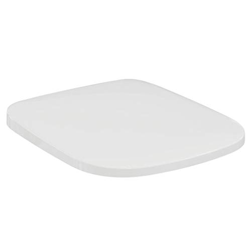 Ideal Standard T318101 Copriwater Originale Slim Dedicato Serie Esedra New, Chiusura Rallentata, Bianco