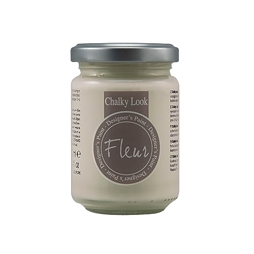 Fleur Designer'S Paint | Pittura Ad Acqua, Effetto Gesso Naturale, Extra Opaca, Fleur Chalky F06, Colore Taupe Sophistication, Made In Italy, Formato