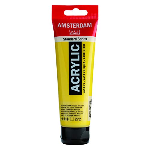 Acrílico Amsterdam Amarillo Transparente Medio 120Ml