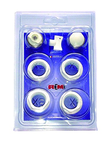 Raccoderie 54464 - Kit Di Installazione Per Radiatori In Alluminio (1"X 3/8")