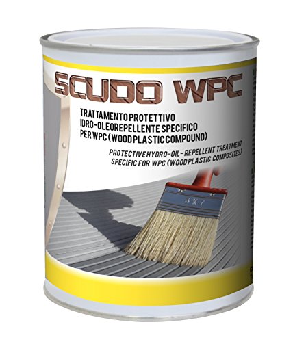 Trattamento Protettivo Idro-Oleo Repellente Trasparente Per Wpc. Chimiver - Scudo Wpc | Latta Da 1L