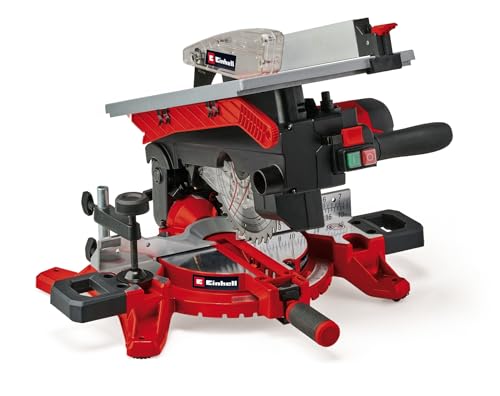 Einhell Troncatrice Con Banco Superiore Te-Ms 216 T (1500 W, Ø 216 Mm Lama, Larghezza Di Taglio 120 Mm, Profondità Di Taglio 55 Mm, Incl. Linea Di Tag