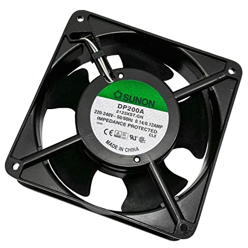 Sunon Dp201A A2123 X St – Ventola, 120 X 120 X 38 Mm, Ac 230 V, 2700 U/Min, 44Dba Cuscinetto A Fuoco)