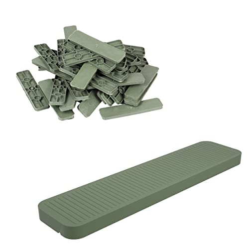 100 Distanziatori In Plastica, Per Vetri, 100 Mm X 24 Mm X 1 Mm X 6 Mm, Piastre Distanziatrici In Plastica, Piastre Di Compensazione, Cunei Per Mobili