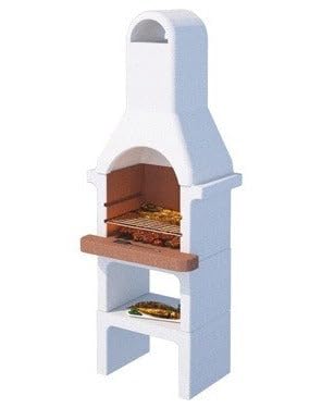 Barbecue In Cemento A Carbone Mod.Beton Fal 65X49Xh178Cm 220Kg