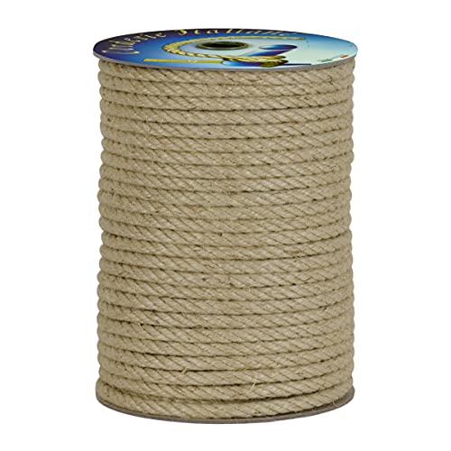 Corderie Italiane 006044048 Corda Juta, 4 Mm, 100 M